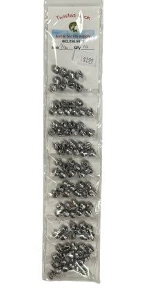 Twisted Hook Reusable Split Shot Weights