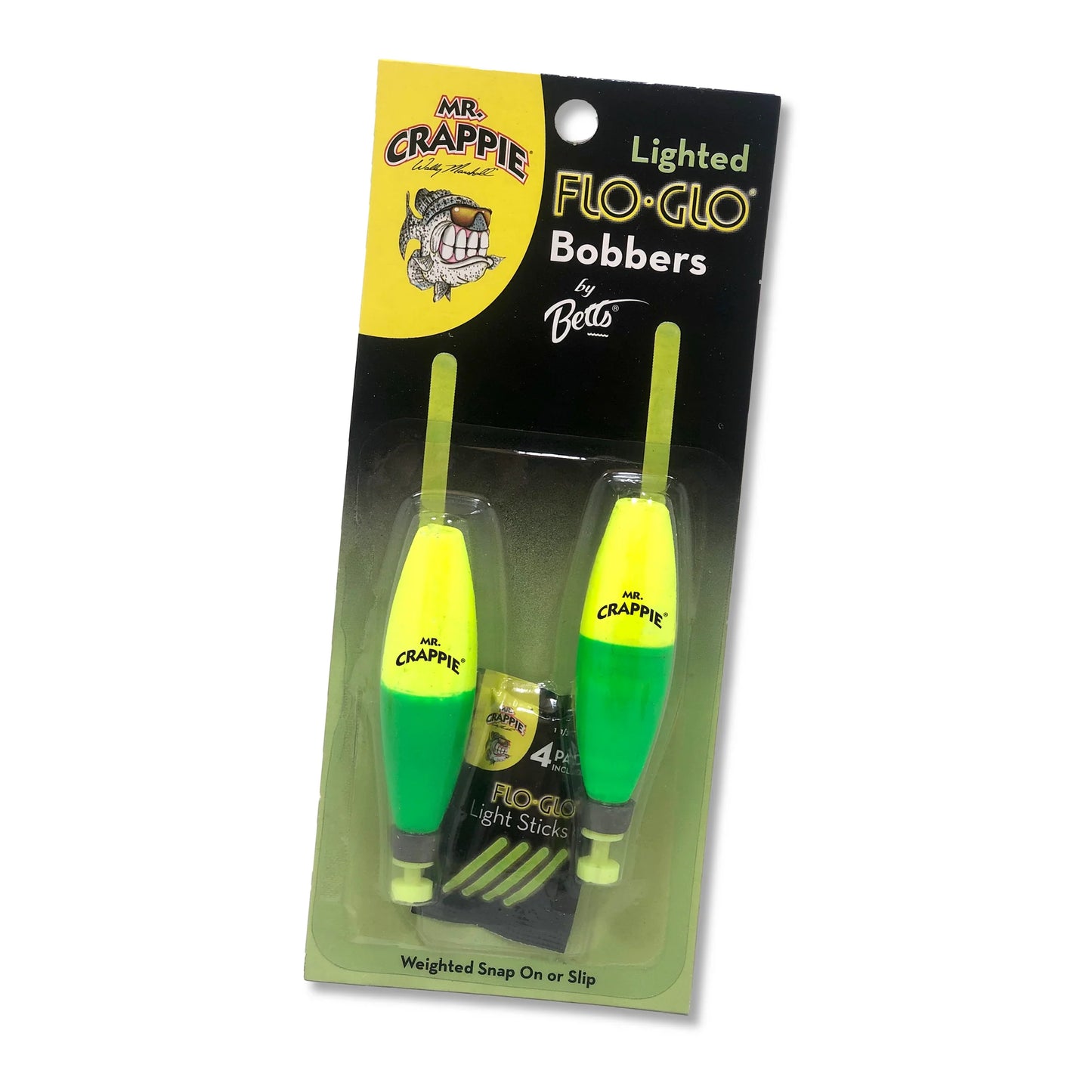Mr. Crappie Flo-Glo Cigar Bobbers by Betts