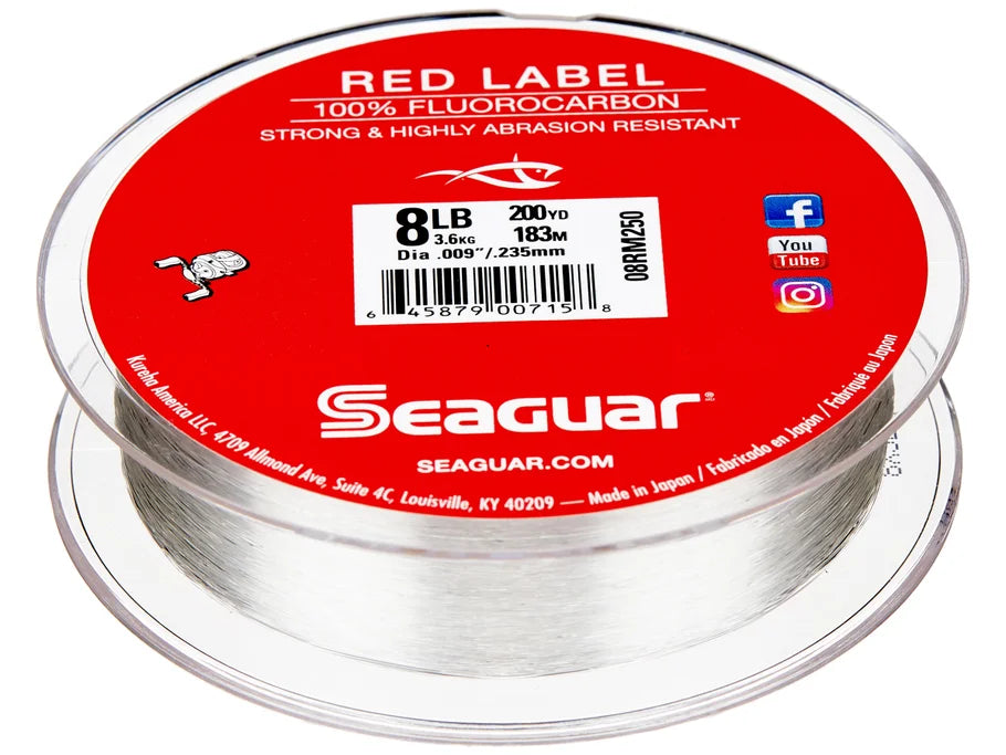 Seaguar Red Label Fluorocarbon Fishing Line
