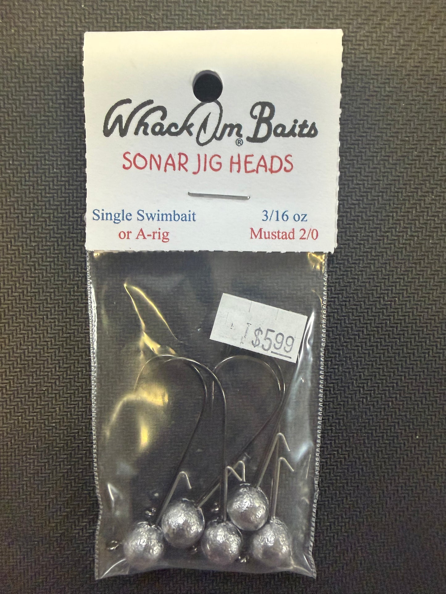 Whack Um Baits Sonar Jig Heads