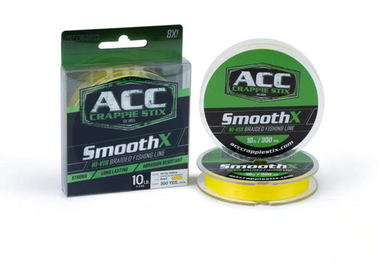 ACC Crappie Stix SmoothX Braided Fishing Line