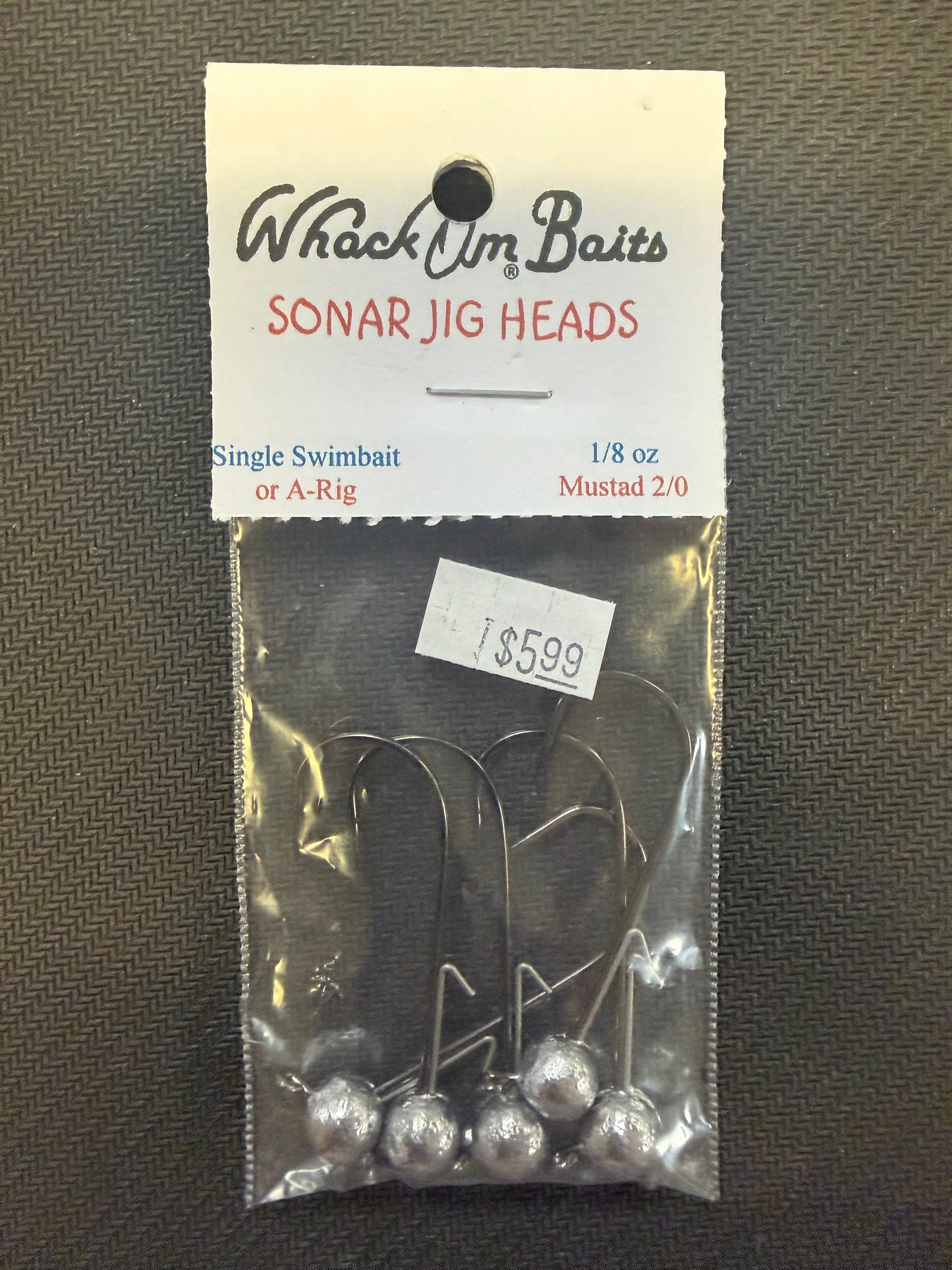 Whack Um Baits Sonar Jig Heads