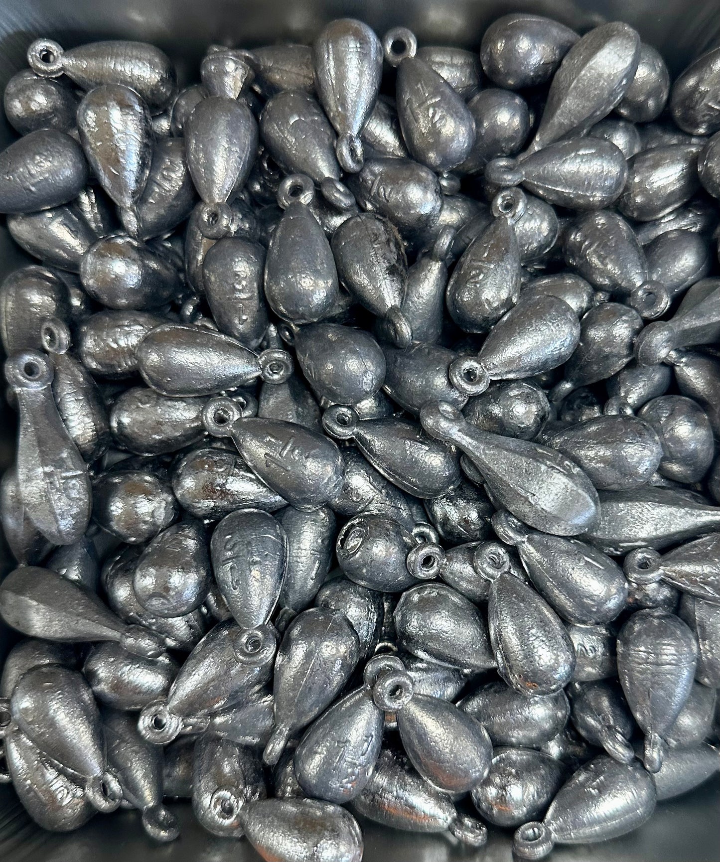 Twisted Hook Bank Sinker Weights