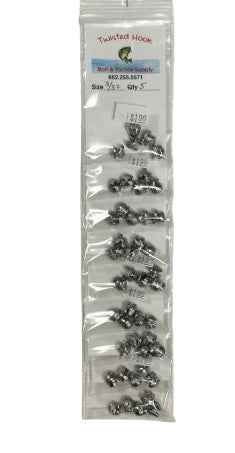 Twisted Hook Reusable Split Shot Weights
