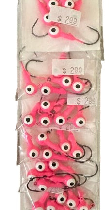 Twisted Hook Hand Poured Jig Heads (5pk)