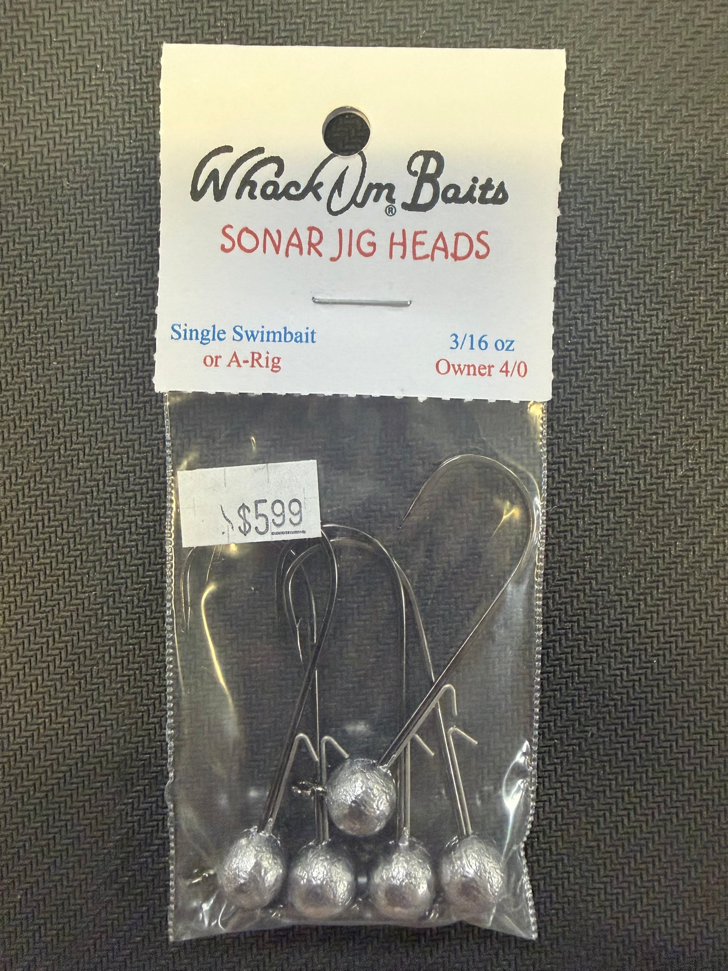 Whack Um Baits Sonar Jig Heads