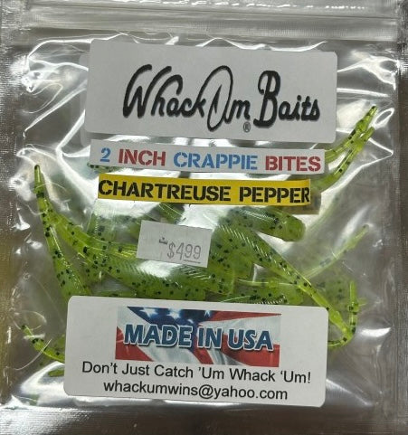 Whack Um Baits Crappie Bites (15 pk)
