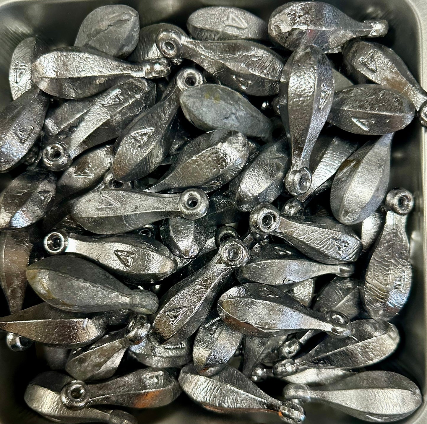 Twisted Hook Bank Sinker Weights