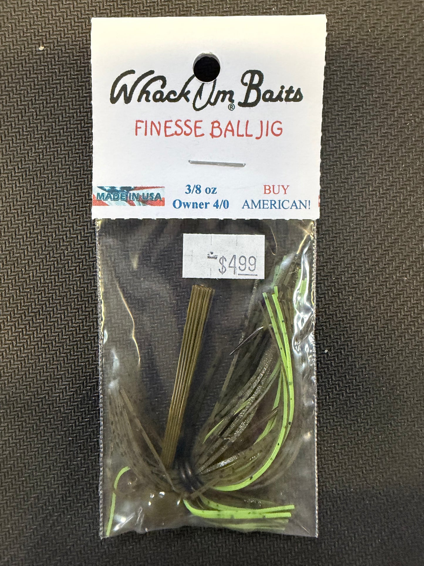 Whack Um Baits Finesse Ball Jig