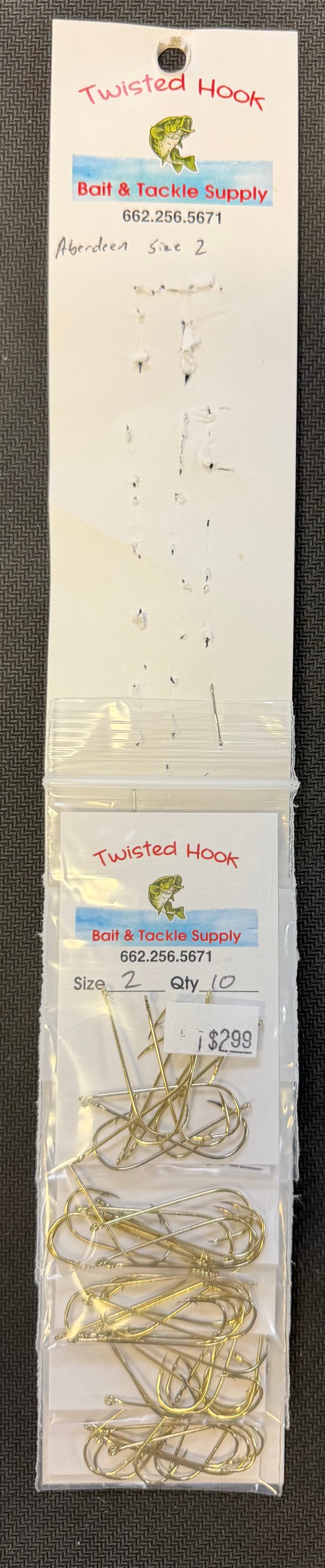 Twisted Hook Aberdeen Hooks