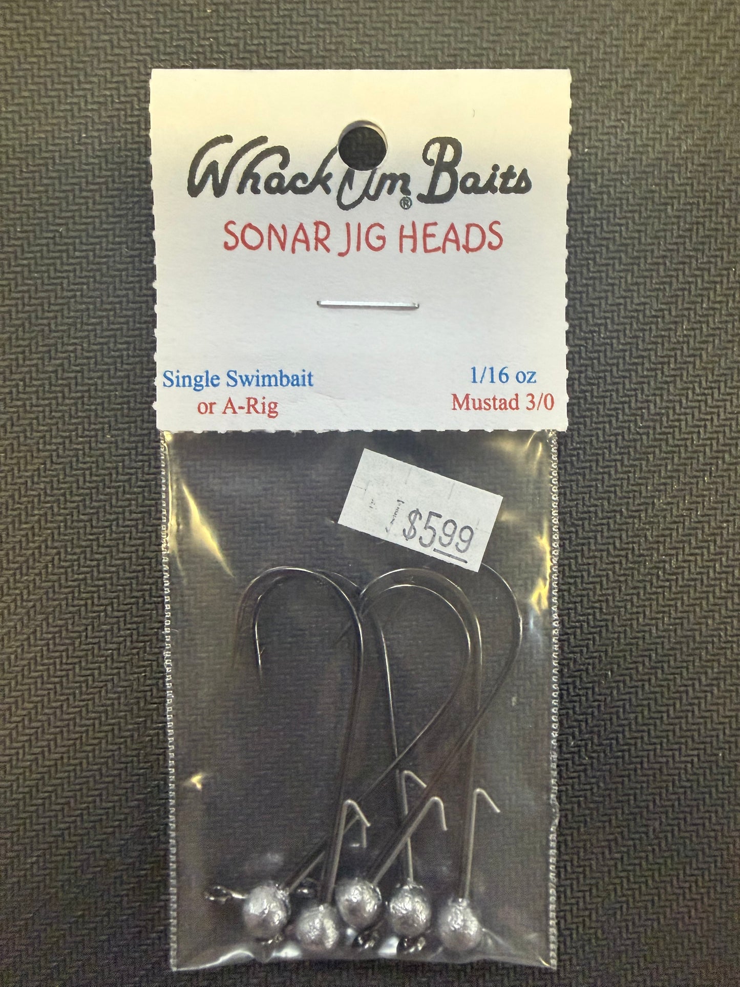 Whack Um Baits Sonar Jig Heads