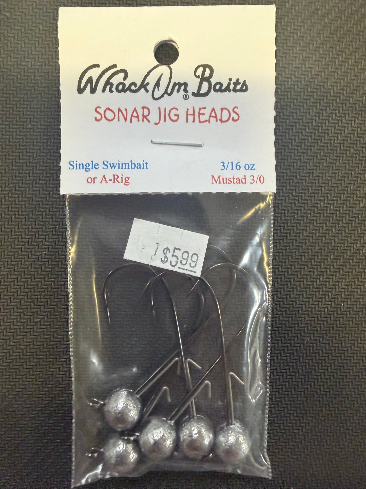 Whack Um Baits Sonar Jig Heads