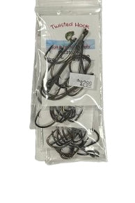 Twisted Hook Plain Shank Hooks