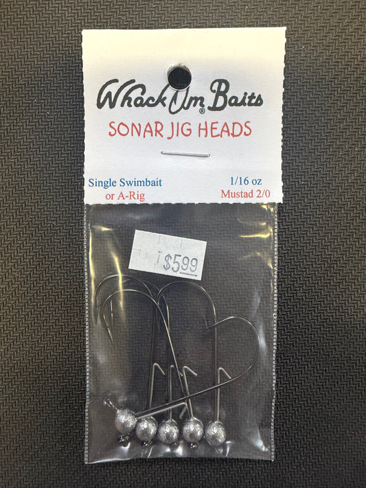 Whack Um Baits Sonar Jig Heads