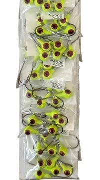 Twisted Hook Hand Poured Jig Heads (5pk)