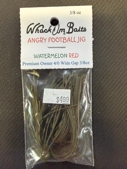 Whack Um Baits Angry Football Jig