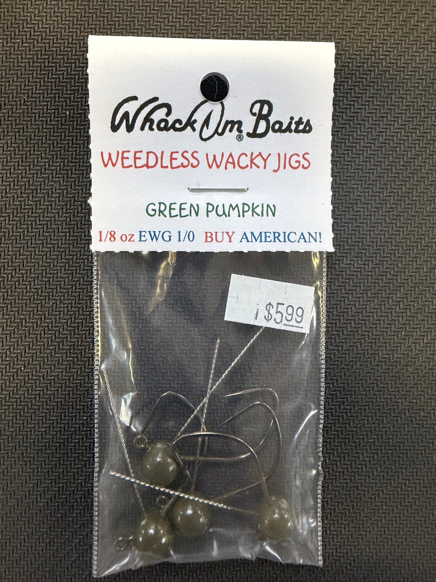 Whack Um Baits Weedless Wacky Jigs (4 pk)