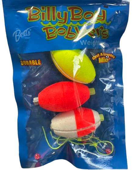 Billy Boy Weighted Snap On Oval Bobber 2"