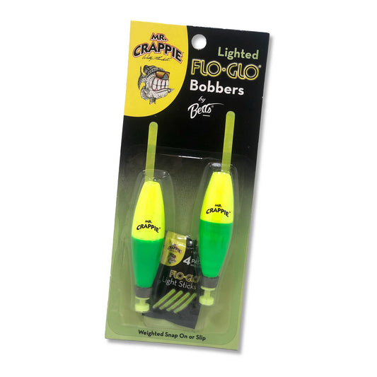 Mr. Crappie Flo-Glo Cigar Bobbers by Betts